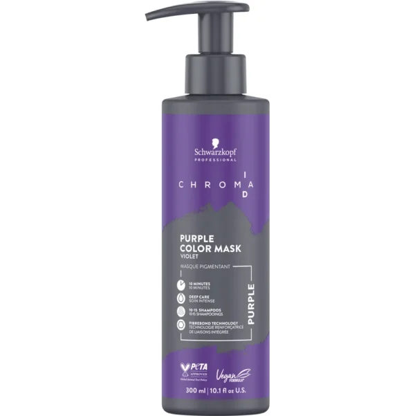 Schwarzkopf Professional ChromaID Bonding Color Mask Purple 300 ml