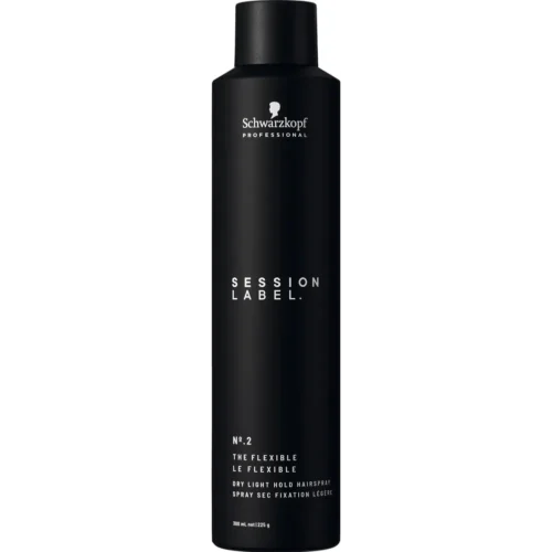Schwarzkopf Session Label The Flexible Dry Light Hold Hairspray