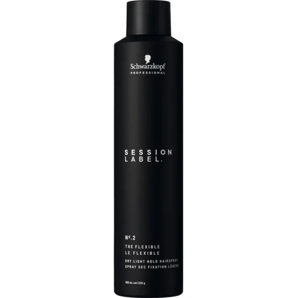 Schwarzkopf Session Label The Flexible Dry Light Hold Hairspray