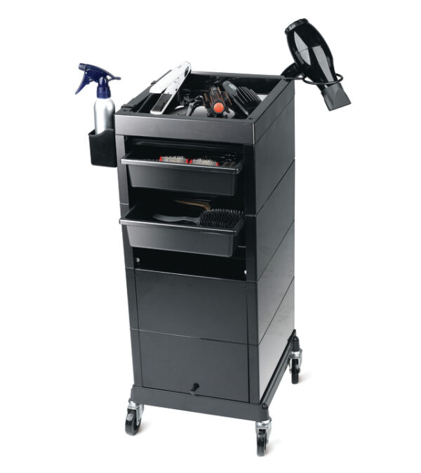 Sibel-Discrete-tyotarvikevaunu-musta Sibel Discrete Service työtarvikevaunu, musta