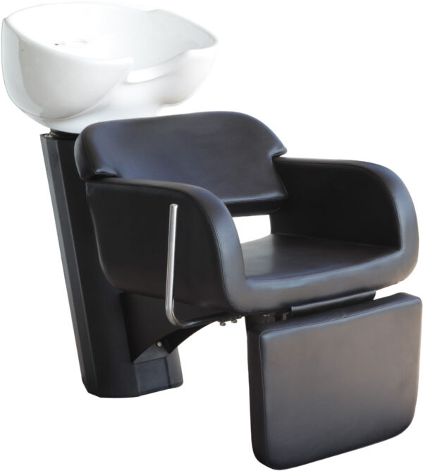 Sibel Opera Cool pesupaikka jalkatukilla, musta