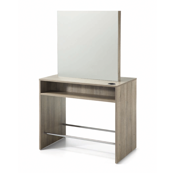 Sissi 2-puolinen kampaamon peilipaikka ruskea