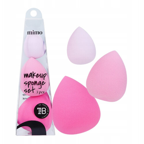 T4B-Mimo-Makeup-Sponge-Set-3pcs-mybeauty24.eu_ ILU T4B Mimo Makeup meikeikkisieni setti pinkki 3kpl