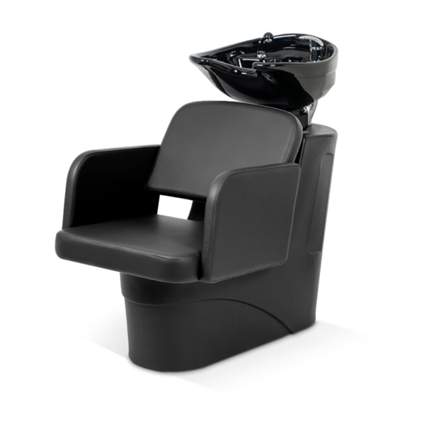 Takumi Kai Davis kampaamon pesupaikka, musta allas