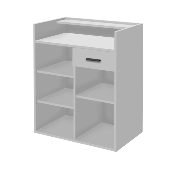 Takumi-Kumi-Reception-Desk-Light-Grey-handle-black Takumi Kumi Vastaanottotiski Roble Light Grey