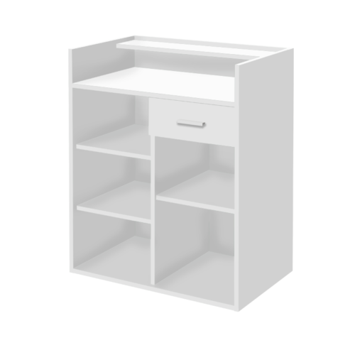 Takumi Kumi Vastaanottotiski valkoinen