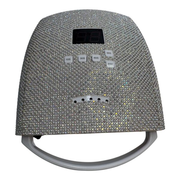 UV_LED-lamppu 66W Swarovskin kristalleilla UV/LED-lamppu 66W Swarovskin kristalleilla