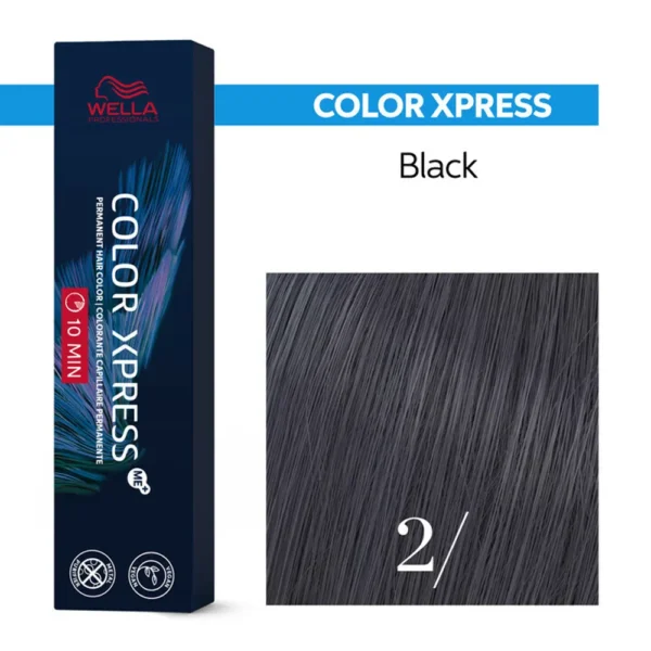 Wella-Professionals-Color-Xpress-Black-2-60ml Wella Professionals Color Xpress Black 2/ 60ml