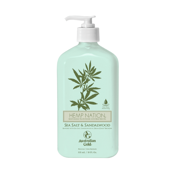 Australian Gold Hemp Nation Sea Salt & Sandalwood Tan Extender 535ml
