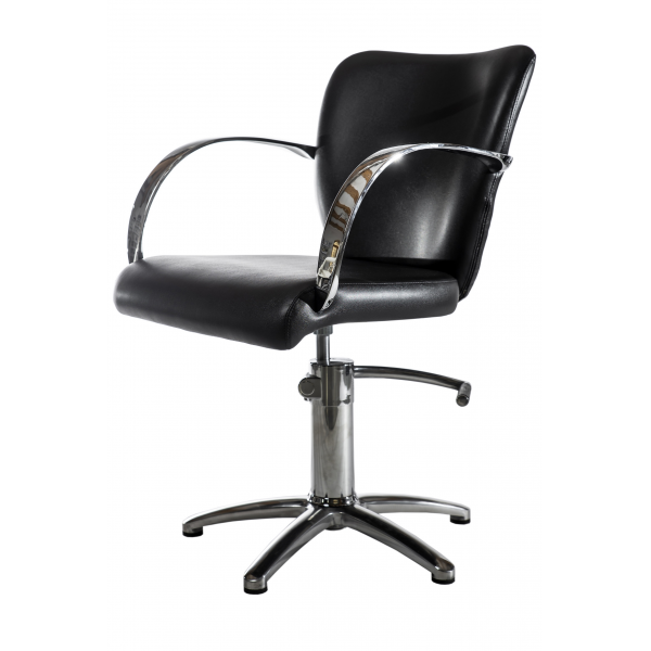 Kampaamotuoli London, musta