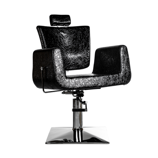 Kampaajan tuoli Texas, croco musta