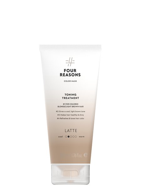 Four Reasons Color Mask Toning Treatment Latte 200 ml
