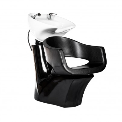 Pesupaikka Milano, valkoinen keraaminen kallistuva allas