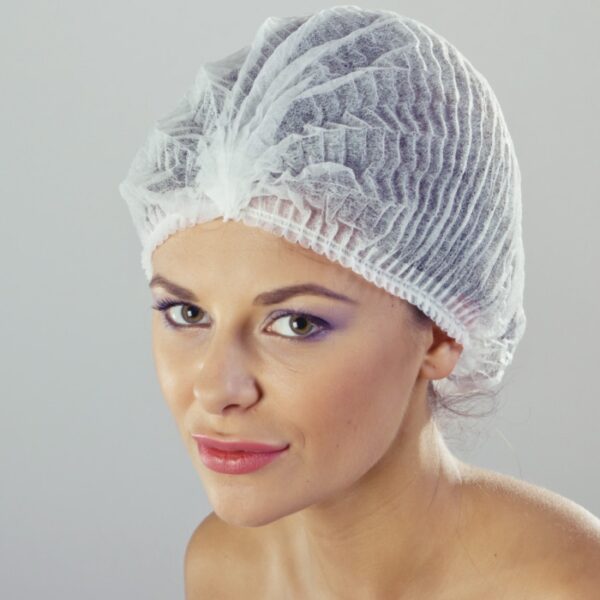 Suojamyssyt kuitukankaiset valkoiset 100 kpl