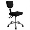 pedicure-beautician-stool-new-comfort-black Työtuoli New Comfort, musta