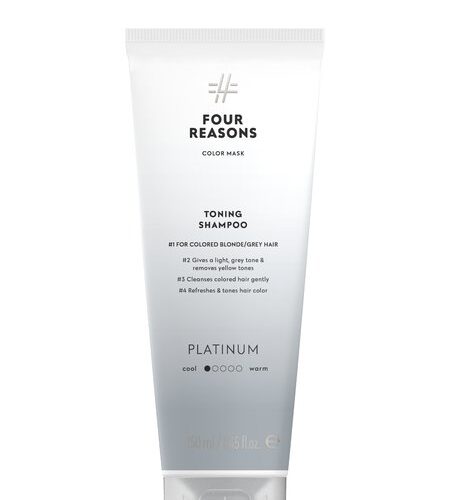 platinum Four Reasons Color Mask Toning Shampoo Platinum 250ml