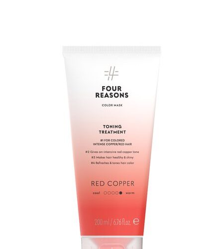 red-copper Four Reasons Color Mask Toning Treatment Red Copper 200ml