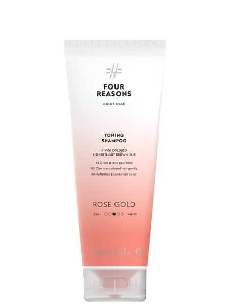 Four Reasons Color Mask Toning Shampoo Rose Gold 250ml