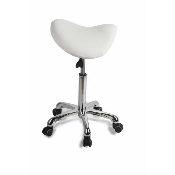 satulan-muotoinen-tuoli-adamo Adamo satulatuoli, valkoinen