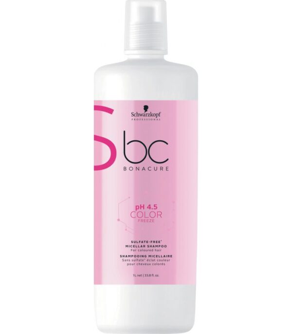 schwarzkopf-professional-bonacure-ph-45-color-freeze-sulfate-free-shampoo-1000ml Schwarzkopf BC Color Freeze Shampoo pH-4,5