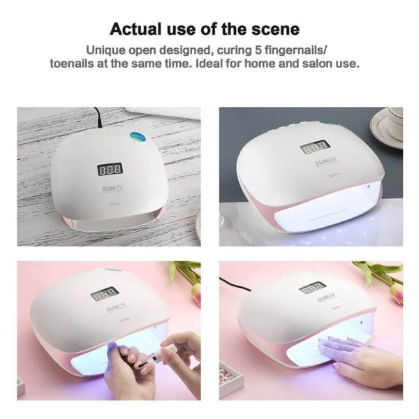 SUN4S UV/LED-Kynsiuuni, 48w