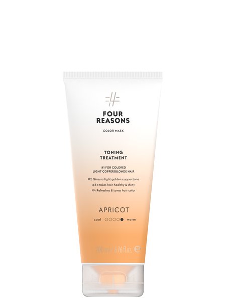 Four Reasons Color Mask Toning Treatment Apricot 200 ml