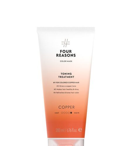 trecopper Four Reasons Color Mask Toning Treatment Copper 200 ml