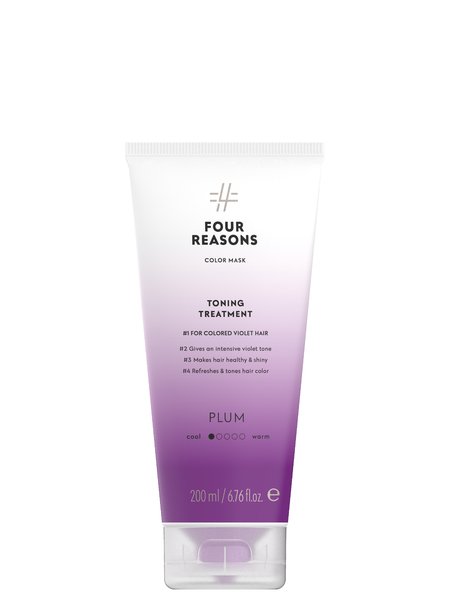 Four Reasons Color Mask Toning Treatment Plum 200 ml