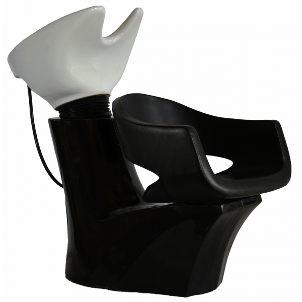 Pesupaikka Milano, valkoinen keraaminen kallistuva allas