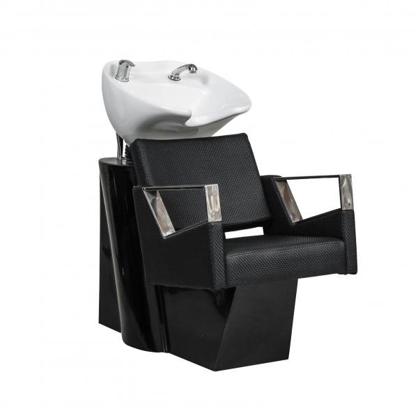 Kampaamon pesupaikka Sharm, valkoinen allas