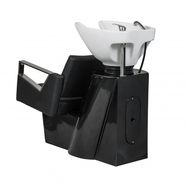 Kampaamon pesupaikka Sharm, valkoinen allas