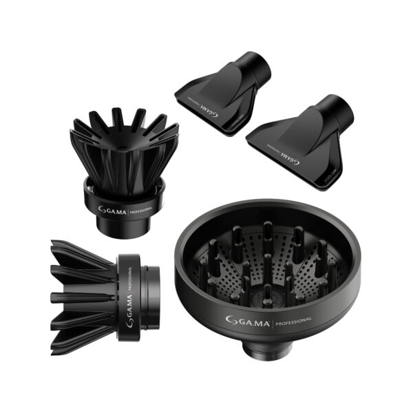 GA.MA IQ3 Perfetto hiustenkuivaaja musta