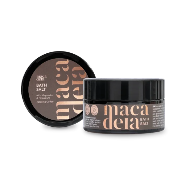 MACADEIA Relaxing Coffee Bath Salt with Magnesium & Potassium 200g