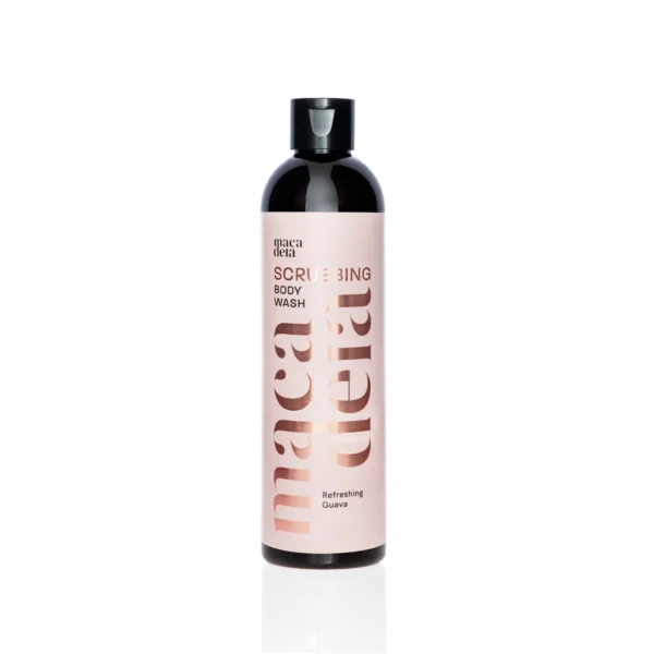 MACADEIA Scrubbing Body Wash Refreshing Guava 300ml