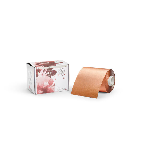 My Embossed Folio Rose Gold 12cm x 100m